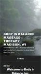 Mobile Screenshot of bodyinbalancemadison.com